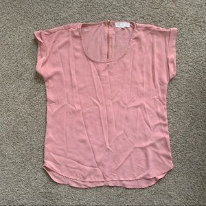 Blush Pink Blouse
